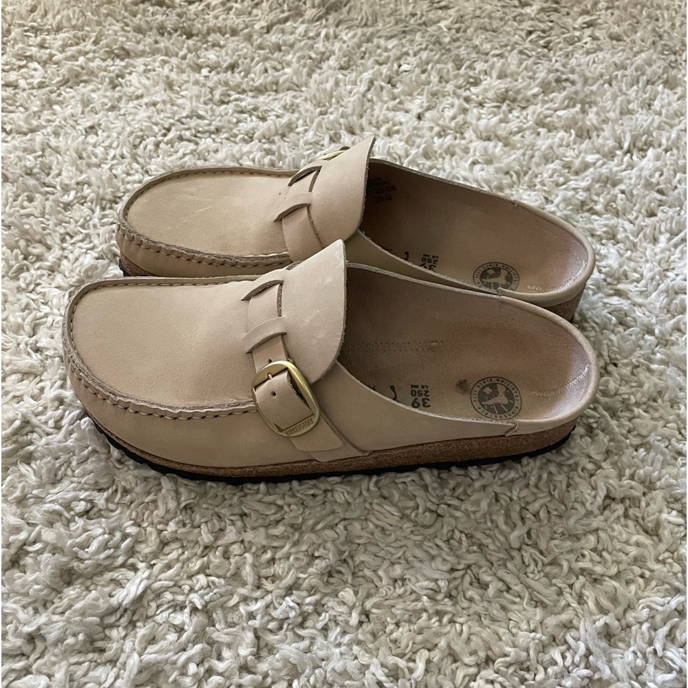 Birkenstock Buckley Leather Clog - Sandcastle